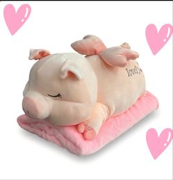 Piggy Plush & Blanket