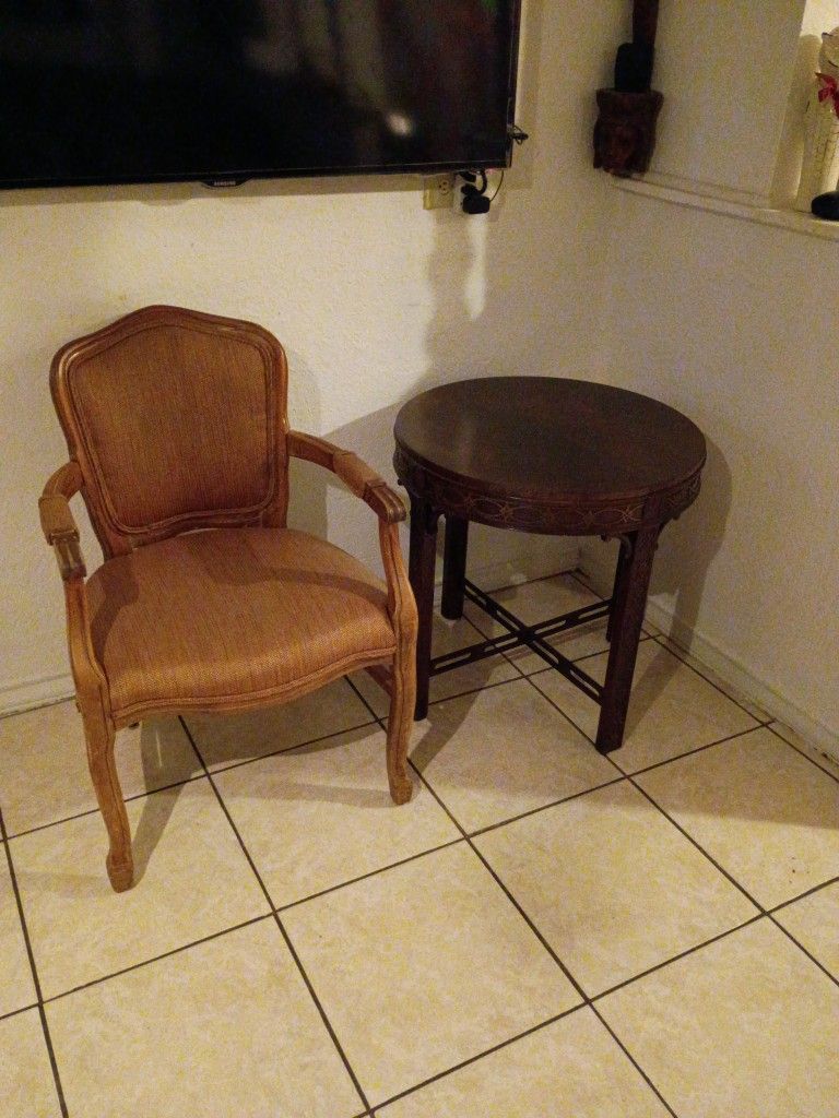 Table and Chair