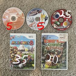 Wii Games (prices In Description)