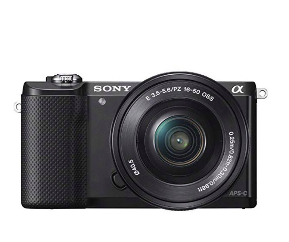 Sony Alpha a5000 Digital Camera with 16-50mm OSS Lens (Black)