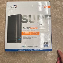 Arris G34 Cable model + WiFi Router All In One 
