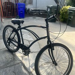 3G, 7Speed Long Beach Cruiser Bike