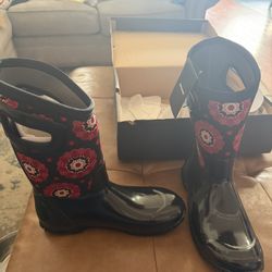 Bogs Rain Boots Girls Size 5