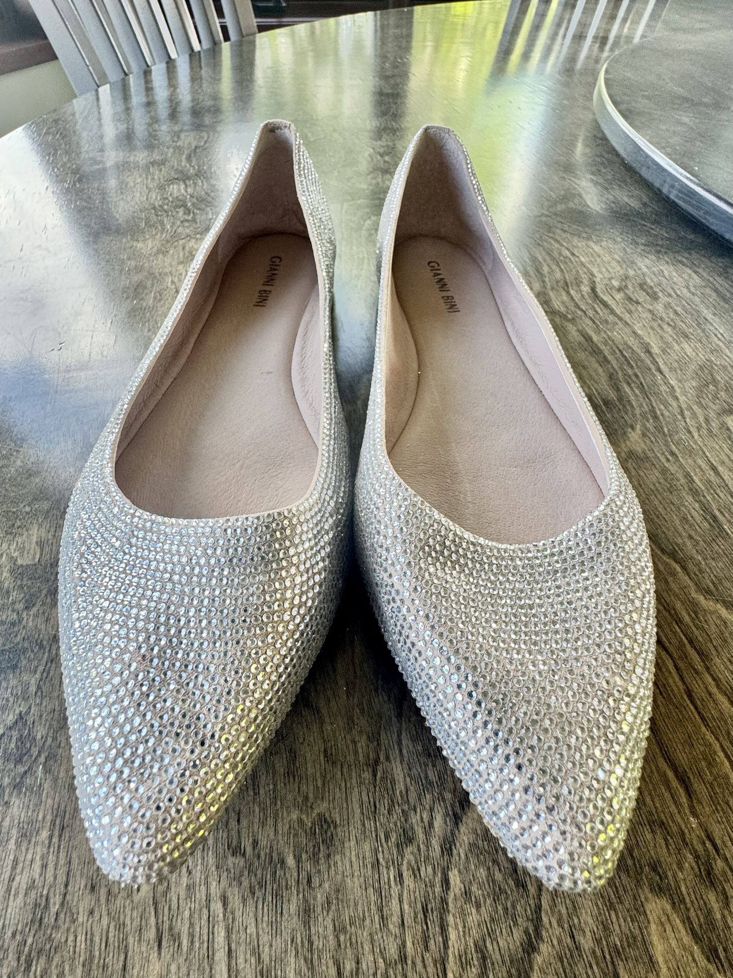 NIB Gianni Bini Adaleigh Ballet Flats in Spanish Sand, Size 10M