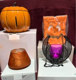 Vintage PartyLite Halloween Decorations - Retail Value $110+