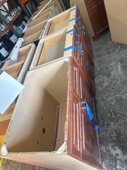 Kitchen cabinets
