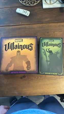 Marvel Villainous Board Games Michief & Malice Infinite Power