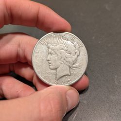 1923 S Peace Dollar