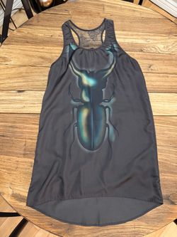 Divided by H&M giant beetle dress size 4/small