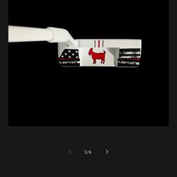 Goated Golf Thin red line blade putter RH- SOLD OUT! 35inch W/ head cover