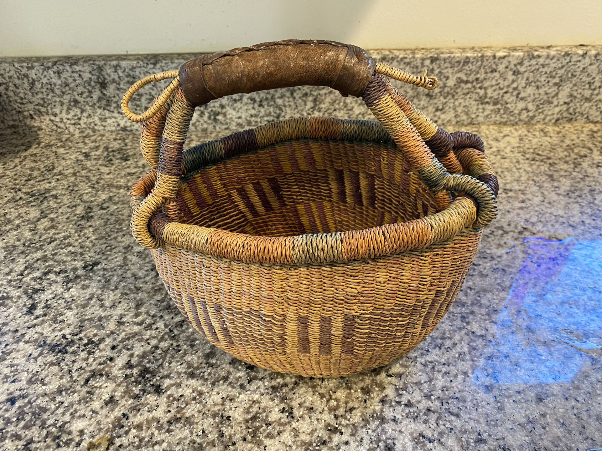 Traditional Handwoven Basket  