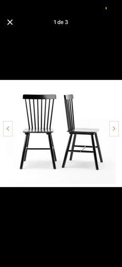 2 Wood Dining Chairs Brand New In Box 