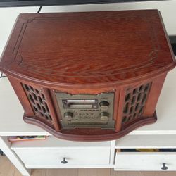 Record Player Vintage Casey CD Radio
