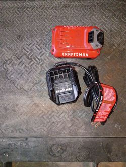 Craftsman 2 amp battery and charger new