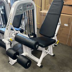 Nautilus Leg Extension And Leg Curl