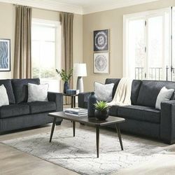 Altari Slate Living Room Set

