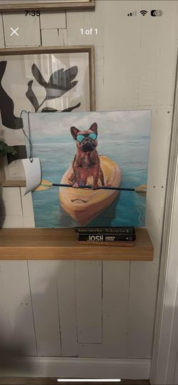 French Bulldog Canvas Wall Art