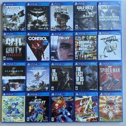 Sony PlayStation 4. PS4 Prices In Description 