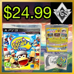 *RETRO* Ape Escape On the Move PS3 2010