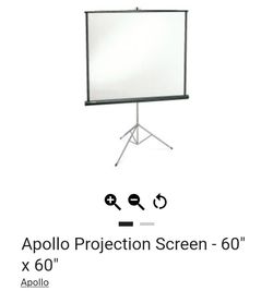 Apollo 60 Inch Tripod Projector Screen