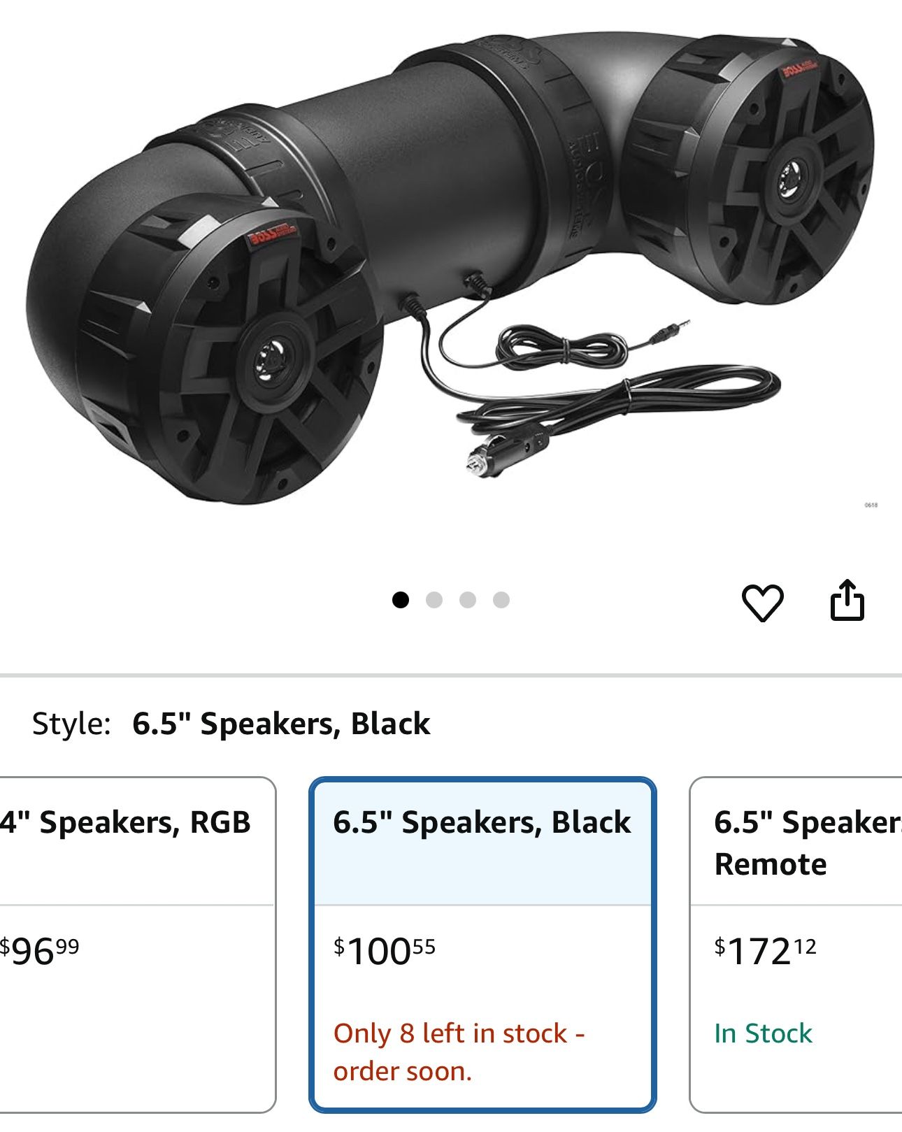 Boss ATV Speaker 