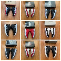 Brand New Jordan 11’s all size 10 $180 each OBO