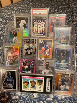 Baseball Card Lot Graded and Raw, serious buyers only! No trades or lowball  offers !