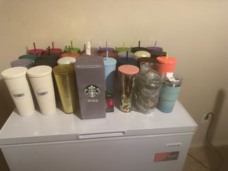 Brand New Starbucks  Studded Collector Cups
