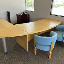 Executive desk And Chairs