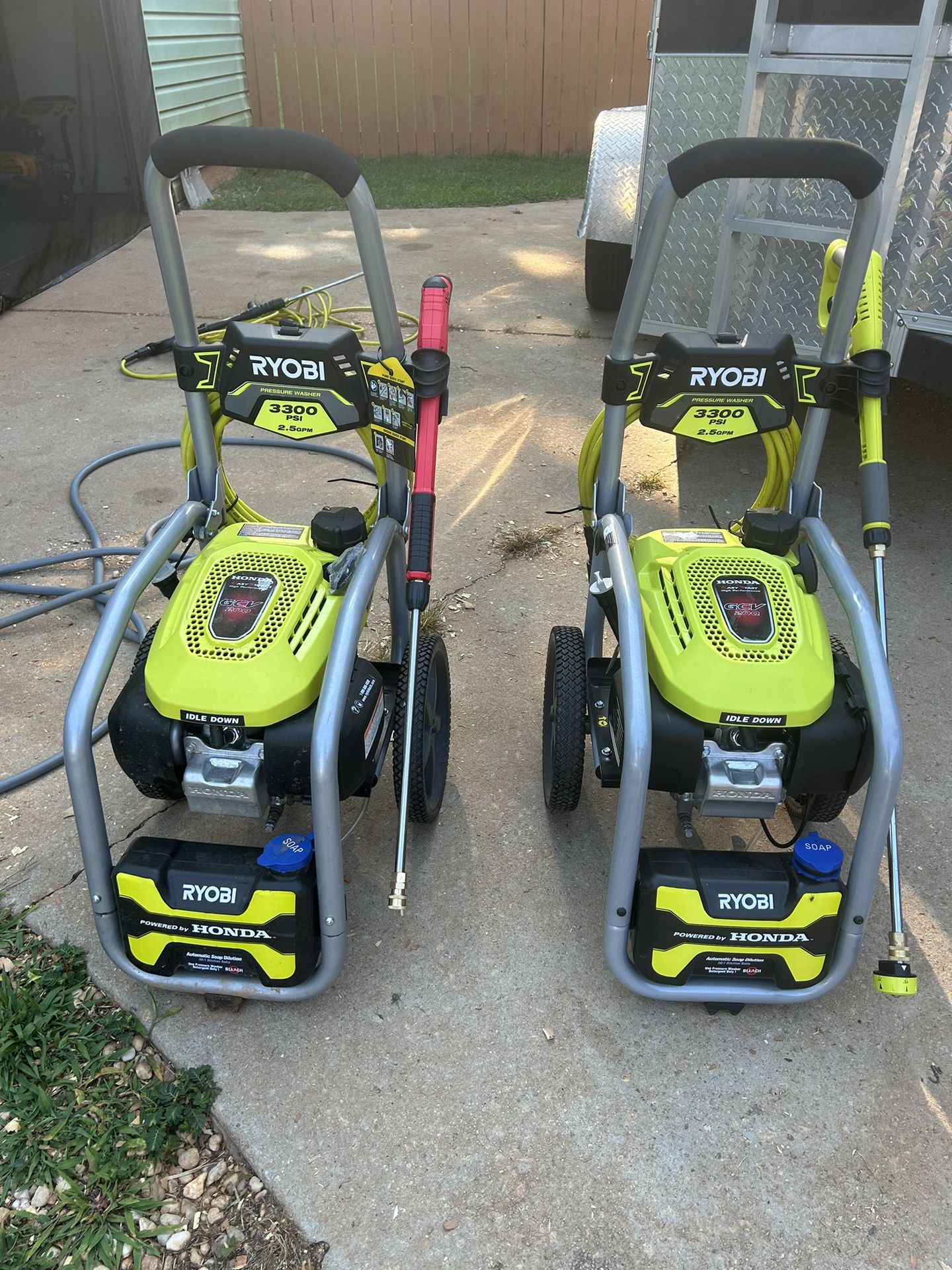2 3300 Psi Pressure Washers