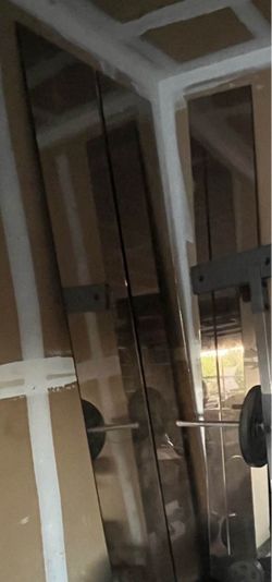 Tall Frameless Wall Mirror 3 total