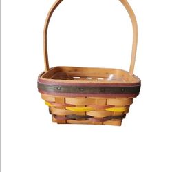 Longaberger Small Easter Basket With Inside Protector 1998 Edition *Vintage* Retired*
