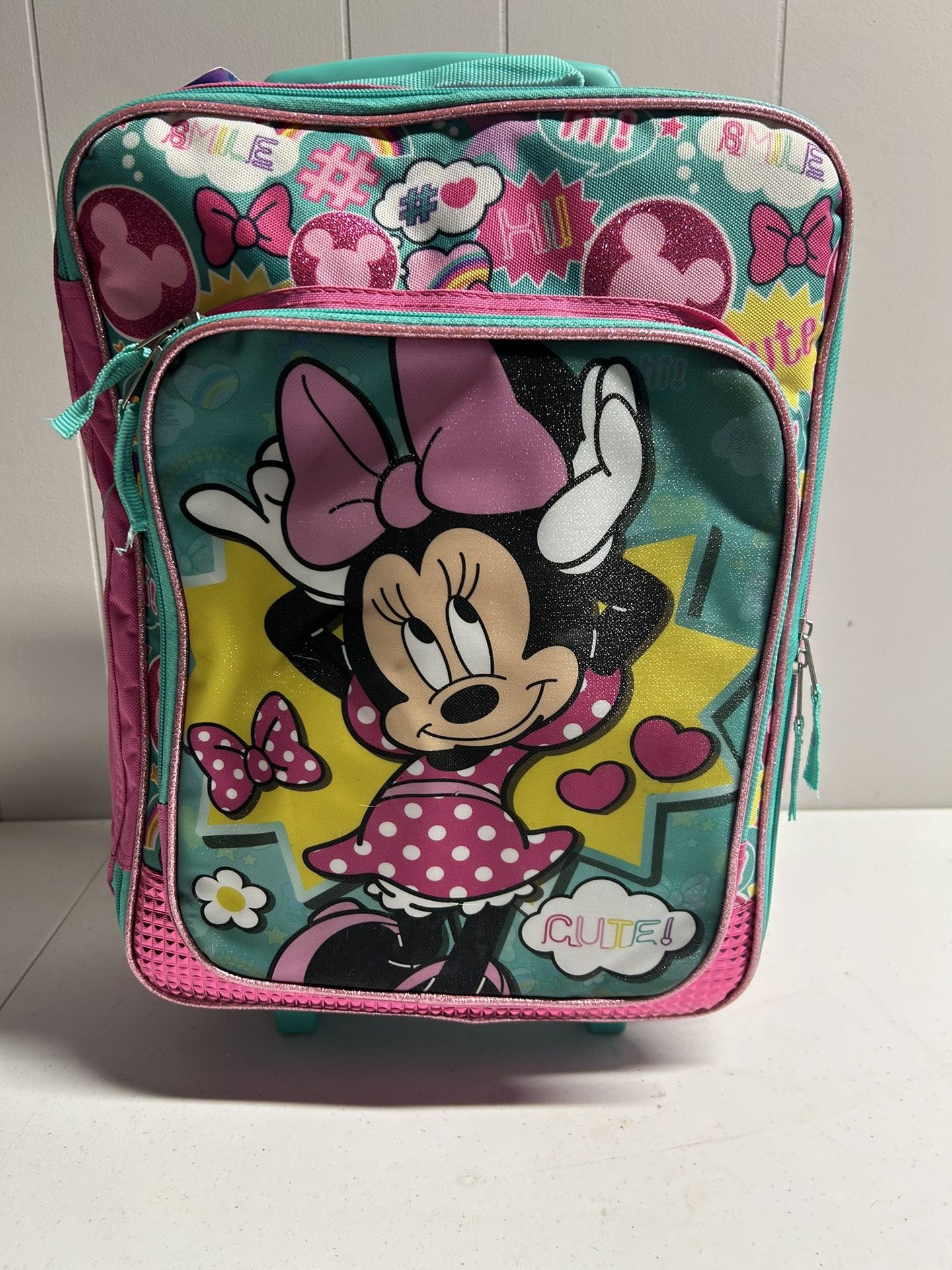 Pink Minnie Mouse Suitcase - Children’s Suitcase 