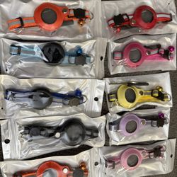 Anti Lost Locator Tracker Dog Accessories Reflective Pet Collars, Pet Collars Locator Protective Case