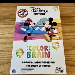Disney Color Brain Card Game Edition Cardinal Big Potato Games Guessing  Game NEW
