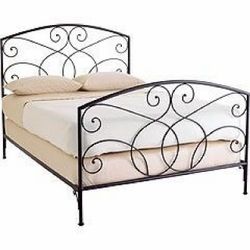 Pier 1 Wrought Iron Bed Frame and Box Spring - FREE