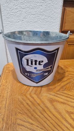MILLER LITE IT'S MILLER TIME ICE BUCKET