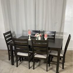 Ashley Furniture Dining Table With 6 Chairs 
