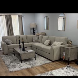 Brand New Couch and Living Room Set. 