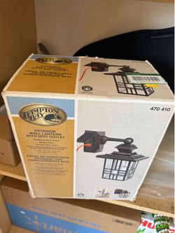 Wall lighting for front porch or back porch (USB slot included) GFCI