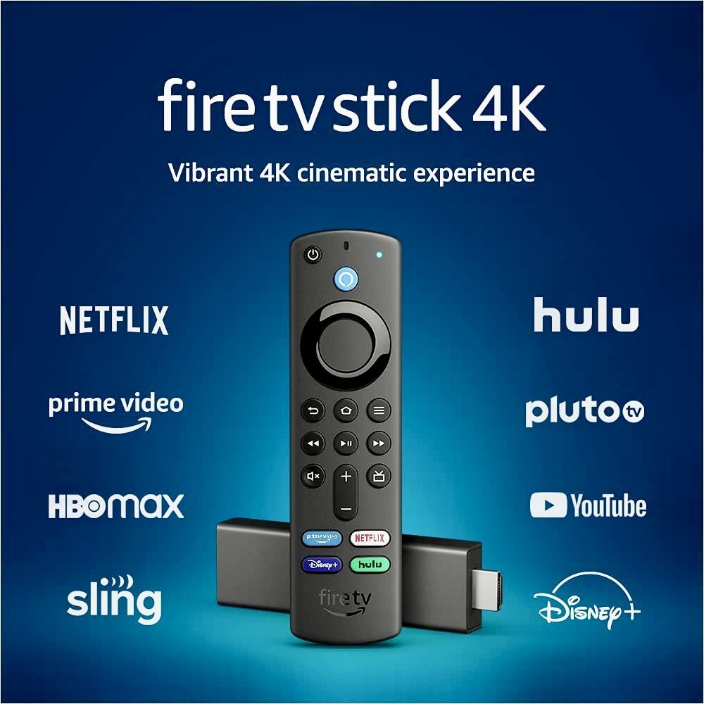 Fire TV Stick 4K with Alexa Voice Remote