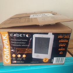 CADET FAN FORCED WALL MOUNTED HEATER