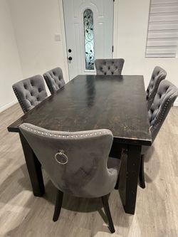Dinning table & chairs