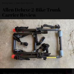 Allen Deluxe 2-Bike Trunk Carrier