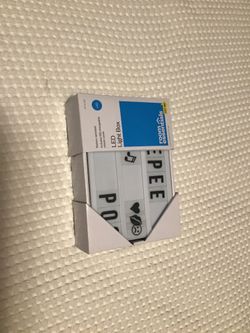 LED letter light box