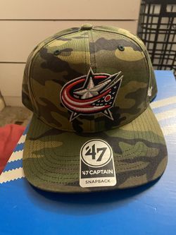 Camo Columbus Clippers Snap Back 