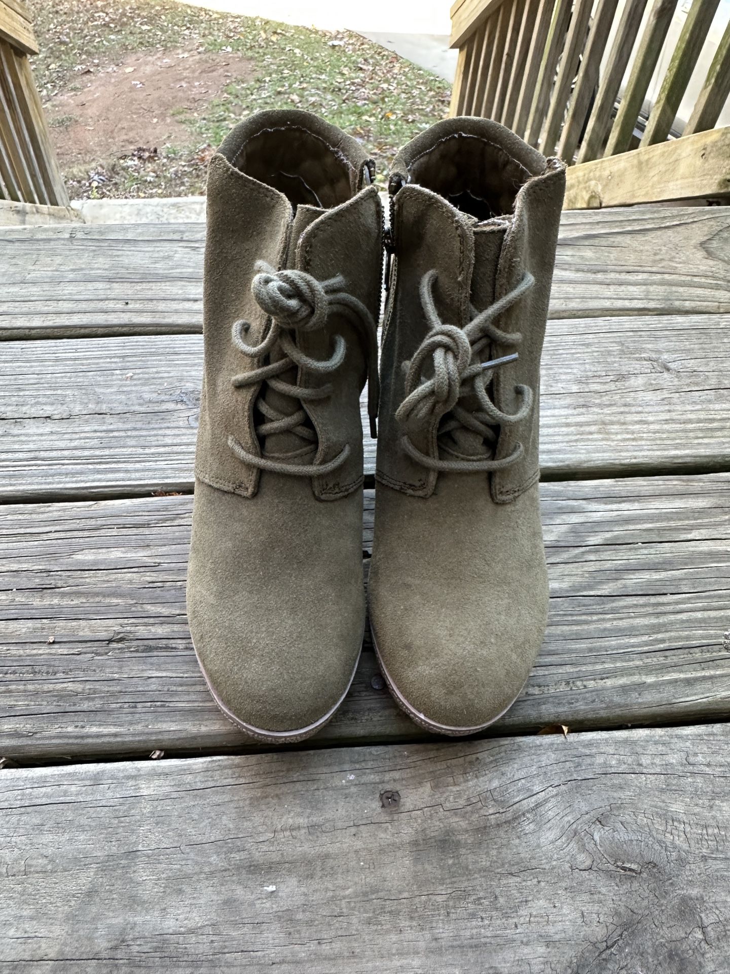 Mia Wedge Boots