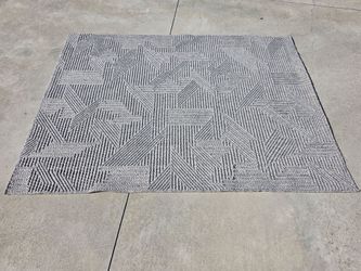 Area Rug 5 ft. x 7 ft. Like NEW no stains very clean. Indoor rug with no pets $30