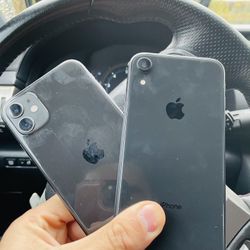Iphonr XR & 11 Unlocked 64 Gb