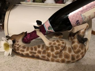 Giraffe Wine Bottle Holder